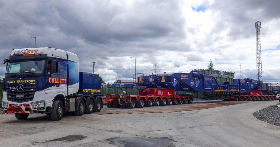 184Te Transformer Delivered To Corduff Substation Collett Sons Ltd