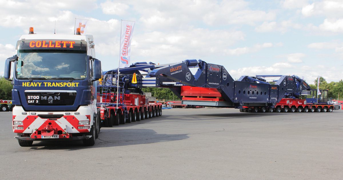 Scheuerle 550 Tonne Girder Bridge