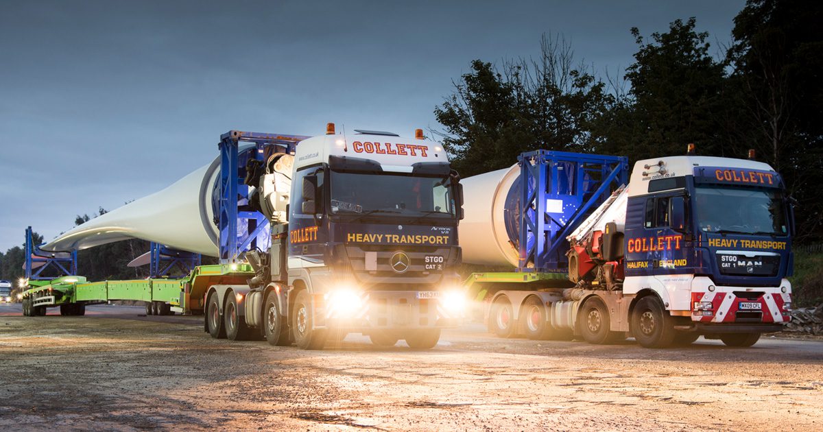 Heavy Transport for Kype Muir Wind Farm