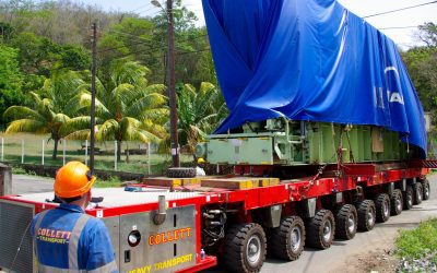 Two 89 Tonne Diesel Engines for the Caribbean