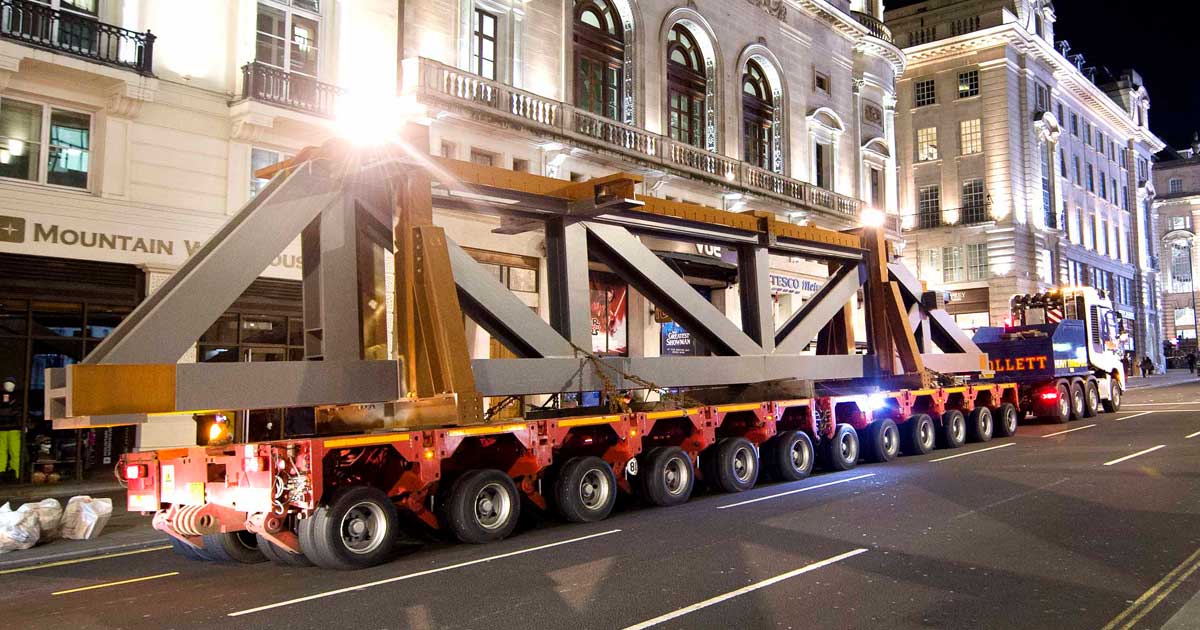 Structural Steel Delivery