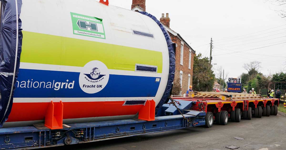 Tunnel Boring Machine Mary Transport