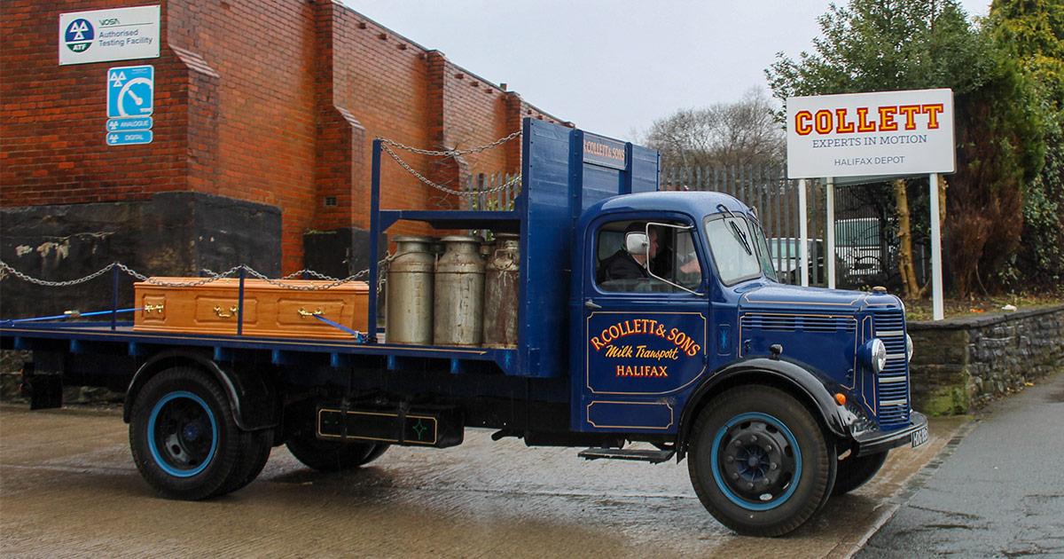 Bedford O Type Milk Wagon Leaving Halifax Yard