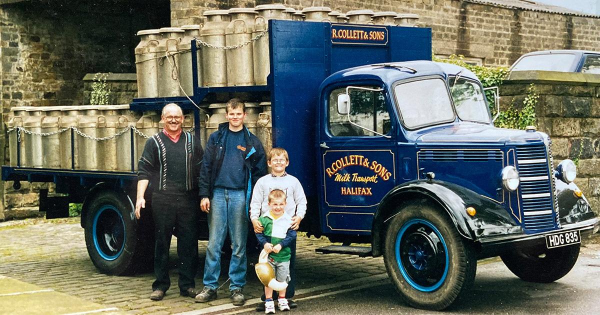 Bedford O Type Milk Wagon at Old Halifax Yard