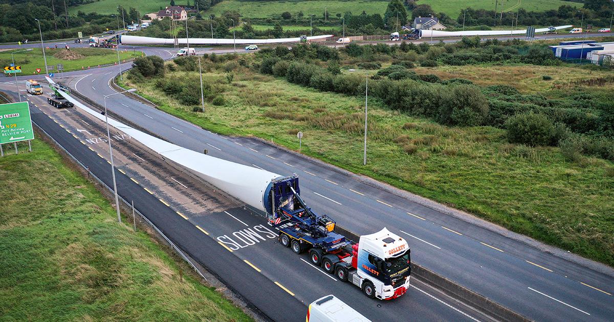 Collett Transport 80m Blades in Ireland